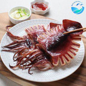 [바다씨쌀롱]국산영덕 촉촉한 반건조오징어 파품1kg 8~12미 파지