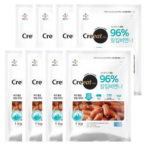 CJ 크레잇 96% 칼집비엔나 1Kg x 8봉