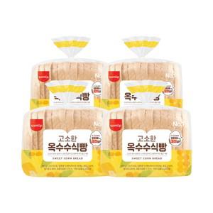 [JH삼립] 고소한 옥수수식빵 390g 4봉
