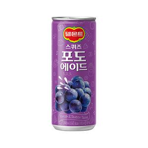 델몬트 스퀴즈 포도에이드 240ml x 60캔 / 팩음료 팩쥬스