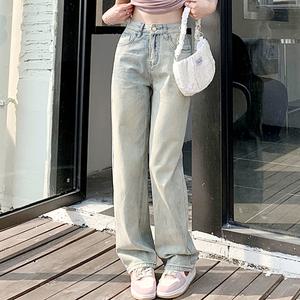 [30%쿠폰] [더블린] 워싱일자핏데님팬츠_T4BPT007C