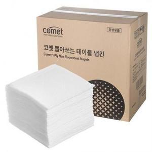코멧 뽑아쓰는 테이블 냅킨 흰색 × 10000개 1개