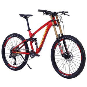 알루미늄 MTB 자전거 에어 산악 전문 유압  풀샥 다운힐