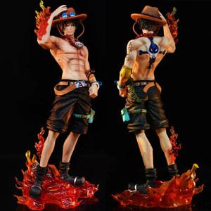 애니메이션 에이스 피규어 원피스 액션 PVC 소장용 조각상 모델 장난감 선물 23cm