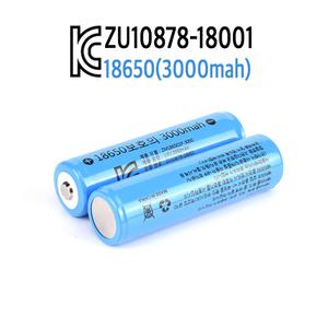 KC인증 18650 배터리 3000mAh 2600mah 보호회로 건전지 리튬이온 공구피아
