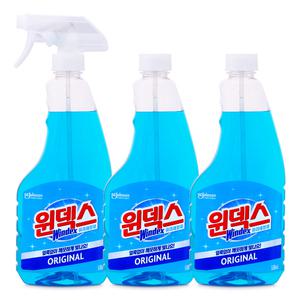윈덱스 유리세정제 본품 500ml 1개 + 리필 500ml 2개
