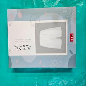 1 장  90 - 110호 모시메리 BYC 여자 모시 훌라 팬티 화이트 시원 갱수네  COOL 여름 파자마 화이트 까실