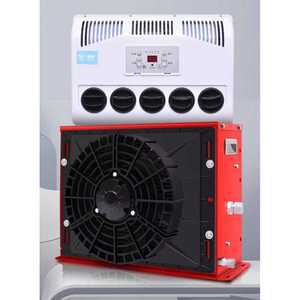 지게차 에어컨 트럭에어컨 냉풍기 무시동 12v 24v