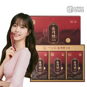 [농협홍삼]한삼인 홍기천 스틱 10g x30포 (홍삼스틱/건강기능식품/국내산6년근)