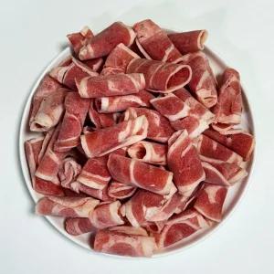 팜스제임 무항생제 대패 슬라이스 오리겹살 오리고기 샤브샤브용 구이용 다이어트 식단 500g