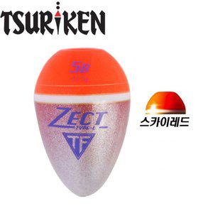 [에프원낚시]쯔리겐 토너먼트 ZECT L 스카이레드 젝트 구멍찌 약13g