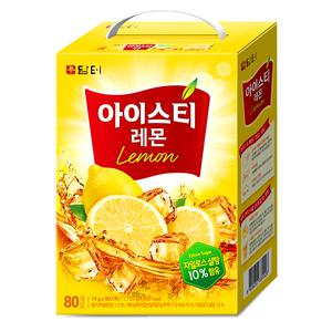 담터 아이스티 레몬, 14g, 80개