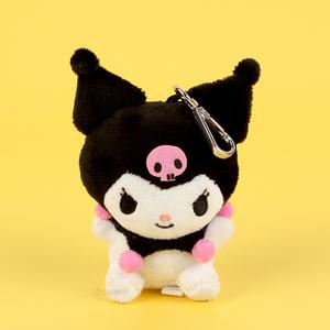 산리오 귀여운 쿠로미 캐릭터 인형 백참 가방 키링 키홀더 열쇠 고리 8cm
