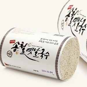 송철옛날국수 70년동안 3代가 이어온 전주 대표 국수 소면/중면 9인분 900g 탱탱한소면
