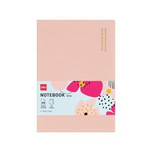 [오피스넥스]DELI EN135L 칼라 소프트 커버 양장 다이어리 A5 핑크
