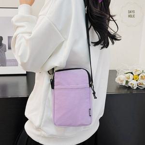 핸드폰 천가방 패브릭 미니휴대폰가방 여성 폰크로스백