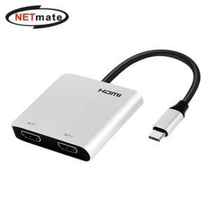 [RGP036RR]NM PTS08 USB Type C to 듀얼 HDMI 컨버터 MST