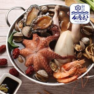 [롯데백화점]푸드진정성 여름철 몸보신 능이버섯 해신탕재료 3-4인용