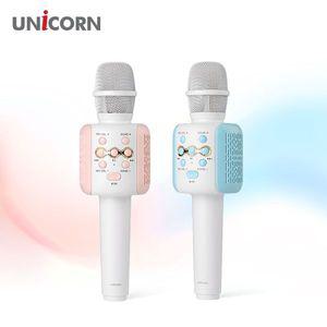 [기타]유니콘 블루투스 노래방마이크 무선마이크 휴대용 가