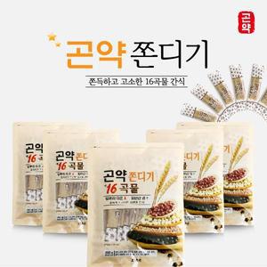 5봉 50개입 함유한 곤약쫀디기 16가지 곤약을 곡물과 mc