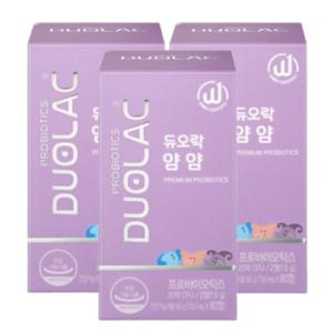 듀오락 얌얌 키즈 유산균 프로바이오틱스 추천 80정X3