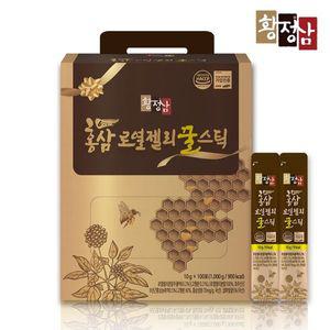 [NS홈쇼핑]홍삼 로열젤리 꿀스틱 100포 실속형 홍삼꿀스틱[34895019]