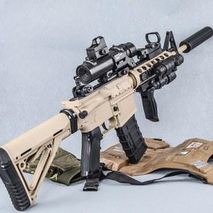 하이엔드 M4A1 전동 탄창 수정탄 블랙 표적 탄약가방2개