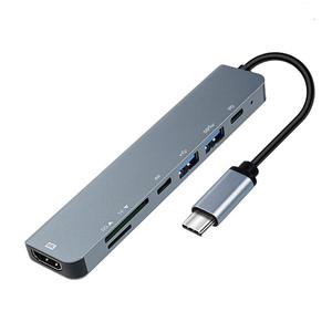 FA919 갤럭시 S25/S24/지폴드6/5 C타입 멀티허브/HDMI+SD/TF카드+USB+PD충전+삼성덱스