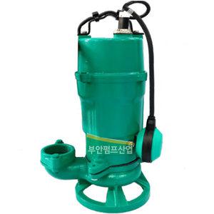 펌프샵 윌로펌프 PDV-950MA/H 1마력 수동 단상 50A 정화조 오물오수 수중모터 축산폐수 하수(구:PDV-750MA)