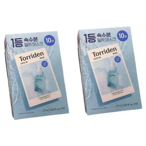 토리든 다이브인 저분자 히알루론산 마스크 27ml 10매+10매 (총20매)