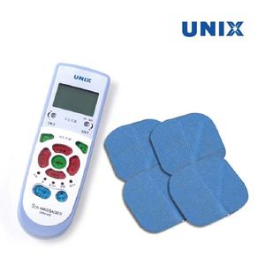 유닉스 저주파 자극기 마사지기 안마기 가정용 목 어깨 허리 다리 물리 치료기 x