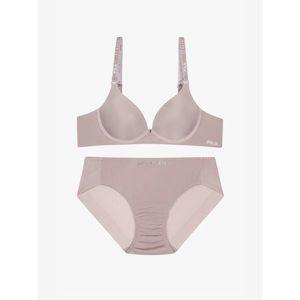 [휠라]에센셜 프리미엄 브라 브라운 핑크 세트 FI4BAF2640F SKU _P394530617