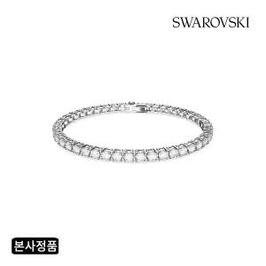 [스와로브스키](강남점)[본사정품/쇼핑백증정] Matrix Tennis 로듐 팔찌 5648936_5648937_5648938