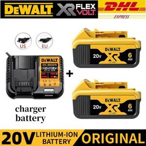 100% 오리지널 DeWALT 배터리 18V 20V 충전식 리튬 이온 9AH/6AH/5AH Dewalt 드릴 DCB115