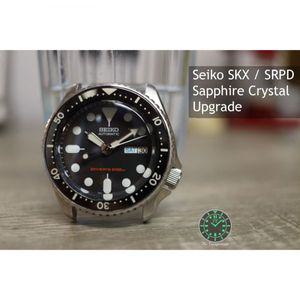[Seiko] 세이코 SKX007 SRPD 5KX 사파이어 크리스털 설치 서비스 평평한 돔형 발송