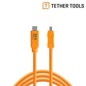 [테더툴스] USB-C to 2.0 Mini-B 8-Pin 4.6m C타입케이블