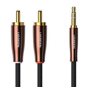 [핫트랙스]유그린 프리미엄 3.5mm 스테레오 to 2 RCA 케이블
