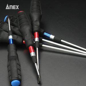 아넥스(ANEX) 전공드라이버 No.3900 고무그립 도라이버 일자 십자 수공구 일본정품