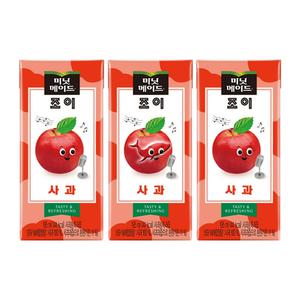 미닛메이드 조이 사과 195ml/ 24팩 낱개 포장
