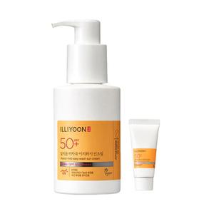 일리윤 저자극이지워시 선크림 150ml, 1개 + 증정(선크림 30ml, 1개)
