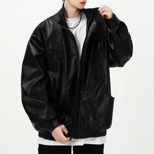 [BZJL6BX5_4C]뽀글이 스파오후리스 점퍼 가죽 라이더 자켓