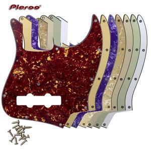 Pleroo 커스텀 부품-미국 FD 빈티지 '74 재즈 베이스 기타 픽가드 스크래치 플레이트 멀티 컬러 선택