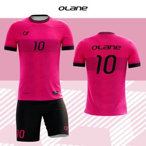 오레인 축구 전사유니폼(OL-CSJS0019) 네온핑크 [단체주문]