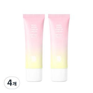 16브랜드 물분 톤업 크림 SPF50 PA 50ml 라이트피치 4개