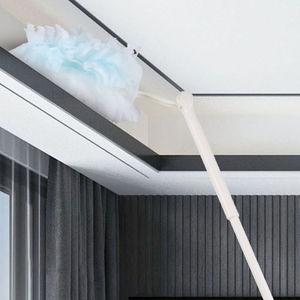 길이조절 먼지털이 먼지떨이 양면 흡착 더스터 청소 핸들 제거기 떨이개 털이개 일회용 P860-O