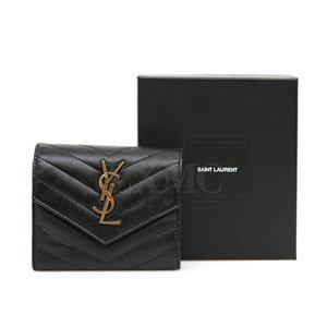 [생로랑]생로랑 모노그램 컴팩트 지갑 블랙 미니지갑 YSL 403943