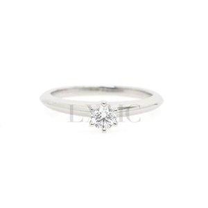 [티파니앤코]티파니 티파니셋팅 웨딩링 0.18CT 솔리테어 다이아반지 0.18캐럿