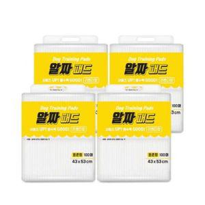 패드행사알짜(표준형) 100매 (43X53) 1박스 (4개입)강아지 배변 용품 배변판 화장실 애견