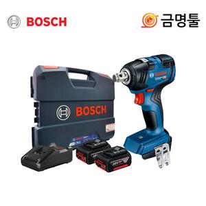 보쉬 GDS18V-200 충전임팩렌치 18V 5.0AH 1/2 BL모터 200Nm 카센타 자동차정비