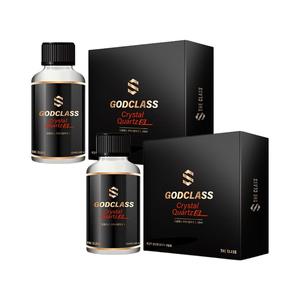 더클래스 크리스탈 쿼츠 올인원 유리막코팅제 50ml, 2개